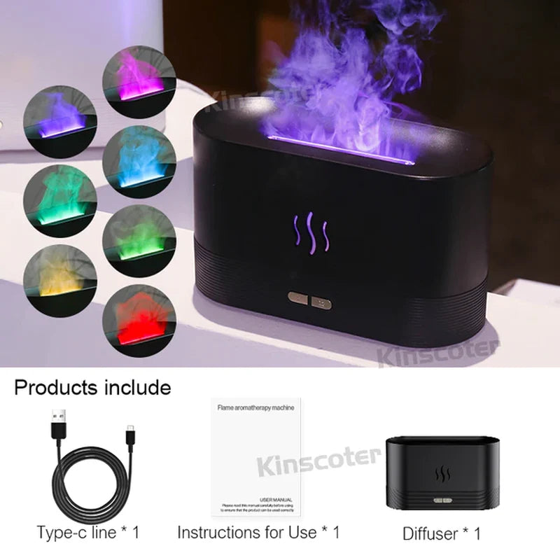 Kinscoter Ultrasonic Aroma Diffuser and Humidifier