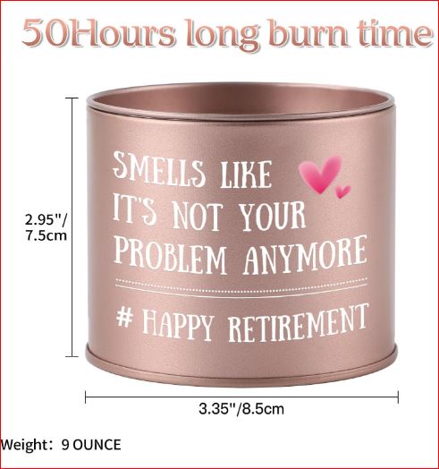 Lavender Soy Candle, 50-Hour Burn