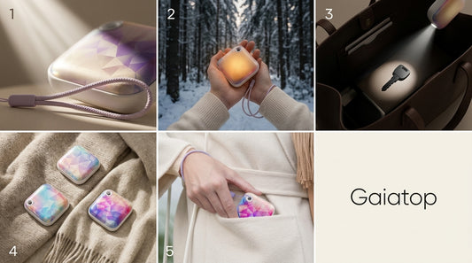 Gaiatop Pocket Hand Warmer, 4000mAh, LED