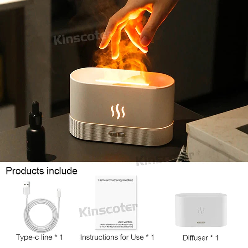 Kinscoter Ultrasonic Aroma Diffuser and Humidifier