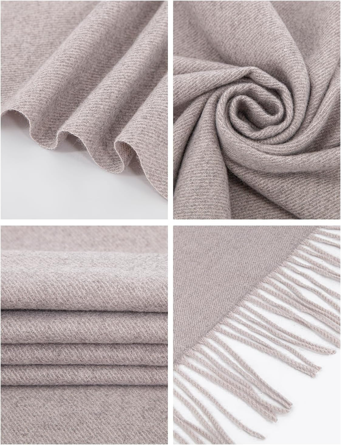 Diarylook Kaschmir Schal Damen Winter Warm Abendkleid Pashmina Schals Tücher Für Frauen Blanket Scarf Garnelenpaste