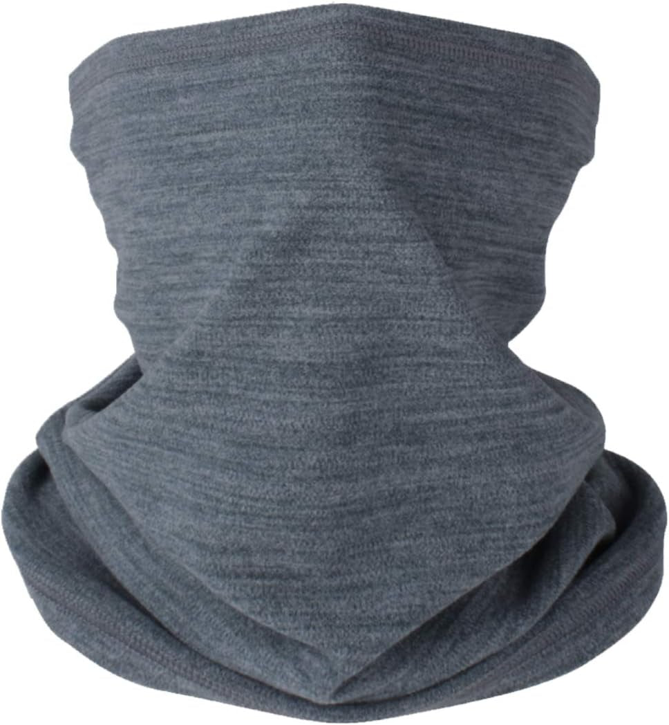 HEGCOIIE Winter Loop Schal Herren & Damen，Fleece Schlauchschal Halswärmer Halstuch Winddicht Ski Maske Warmer Für Outdoor Skifahren Motorrad Laufen Radfahren