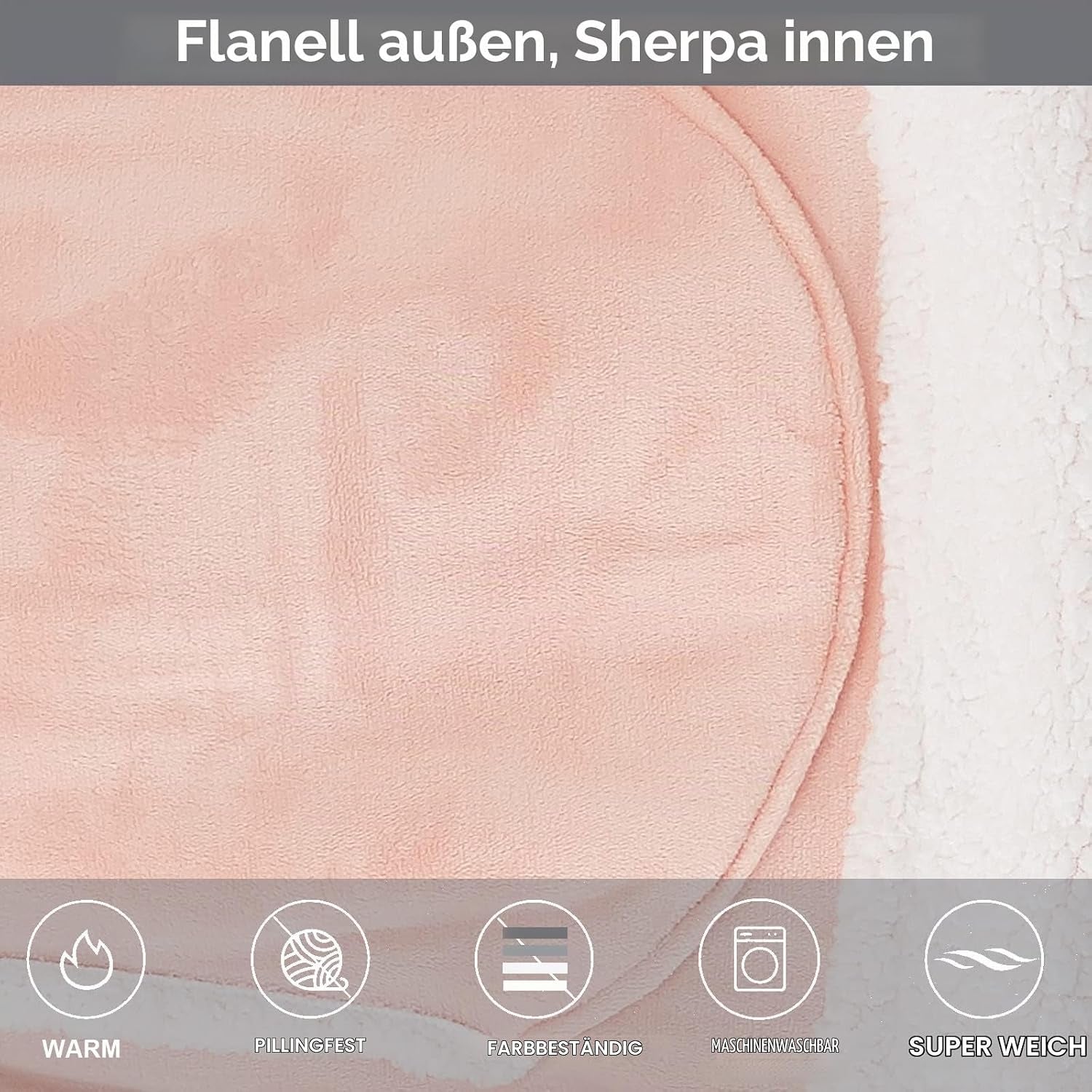 Hoodie Decke - Riesengröße Pullover-Decke Mit Ärmeln, Extrem Wärme & Weiche Flanell Wearable Blanket Geschenk