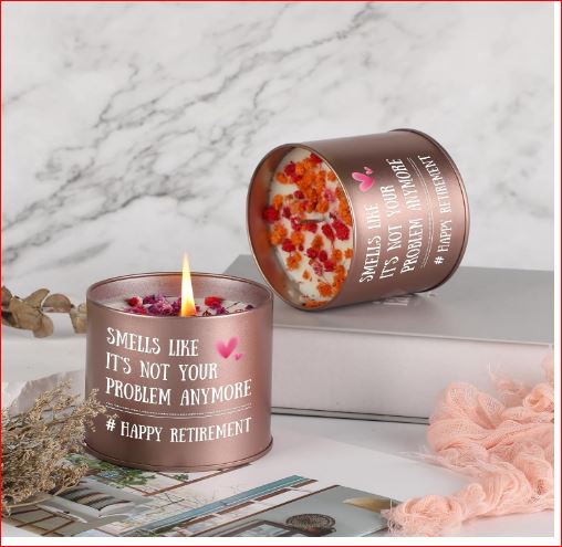 Lavender Soy Candle, 50-Hour Burn