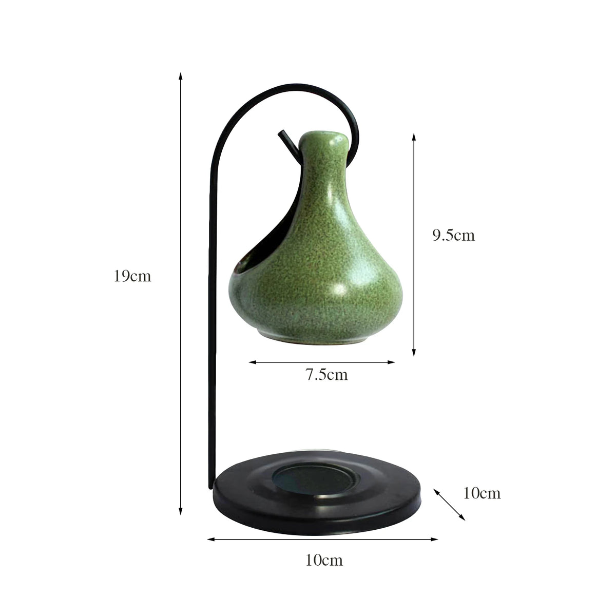 Ceramic Essential Oil and Wax Melt Warmer – Tealight Holder and Diffuser