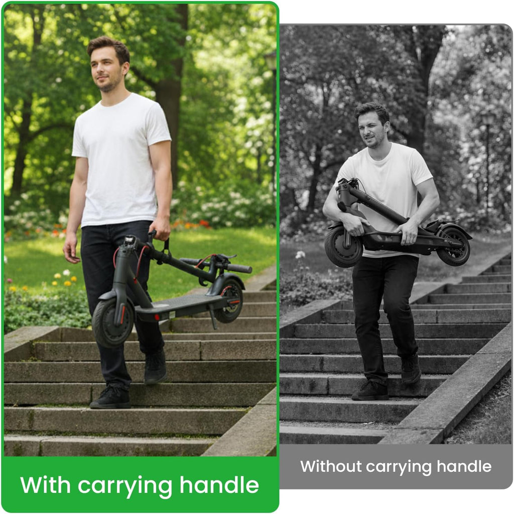 Kick Scooter Shoulder Carrying Strap - Adjustable Carrier Belt for Moving Balance Bike, Beach Chair, Foldable Bike, Ski Board