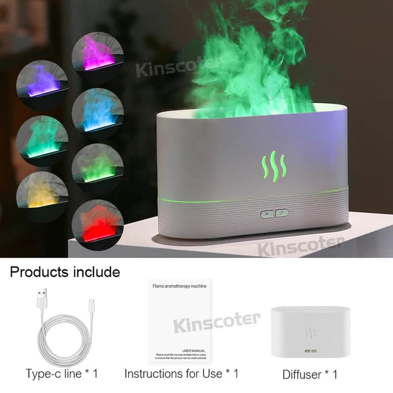 Kinscoter Ultrasonic Aroma Diffuser and Humidifier