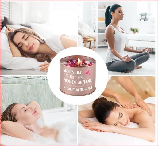 Lavender Soy Candle, 50-Hour Burn