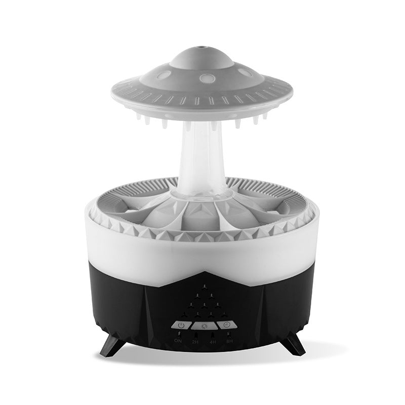  UFO Raindrop Humidifier Water Drop Air Humidifier USB Aromatherapy Essential Oils Aroma Air Diffuser Household Mist Maker Home Decor