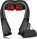 Nackenmassagegerät Mit Wärme, 3D Neck Massager Shiatsu Massagegerät Für Rücken Schulter, Weihnachtsgeschenke Für Papa Mama, Rückenmassagegerät Für Frauen Männer