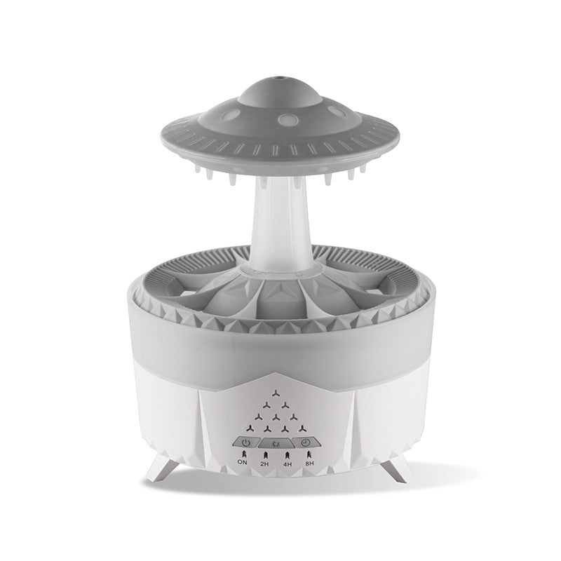  UFO Raindrop Humidifier Water Drop Air Humidifier USB Aromatherapy Essential Oils Aroma Air Diffuser Household Mist Maker Home Decor