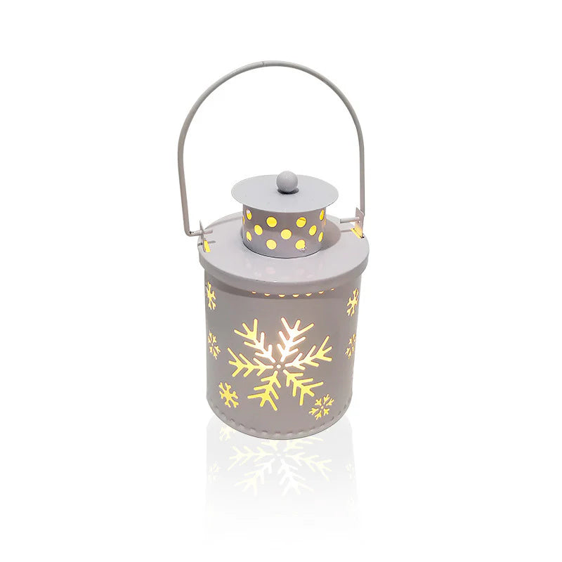 Small LED Christmas Lantern Candles 