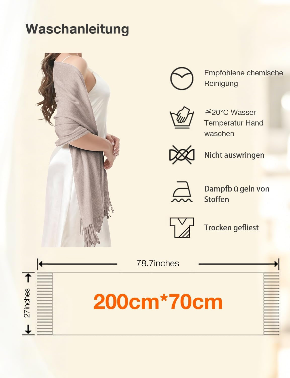 Diarylook Kaschmir Schal Damen Winter Warm Abendkleid Pashmina Schals Tücher Für Frauen Blanket Scarf Garnelenpaste