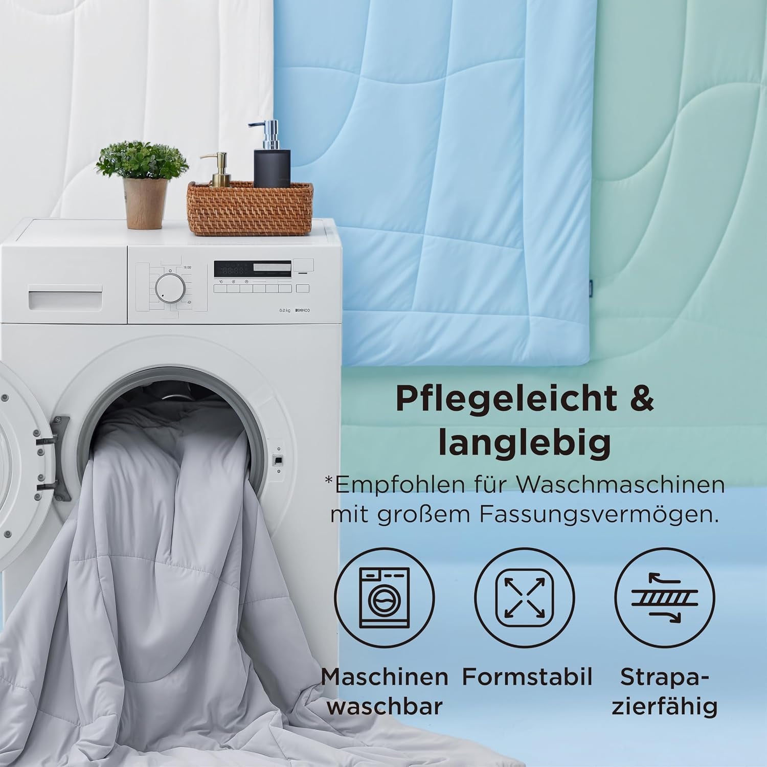 BEDSURE Kühldecke 260X240 Kühlende Bettdecke - Cooling Blanket Q-Max >0,4
