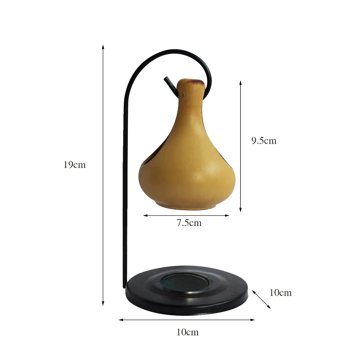 Ceramic Essential Oil and Wax Melt Warmer – Tealight Holder and Diffuser