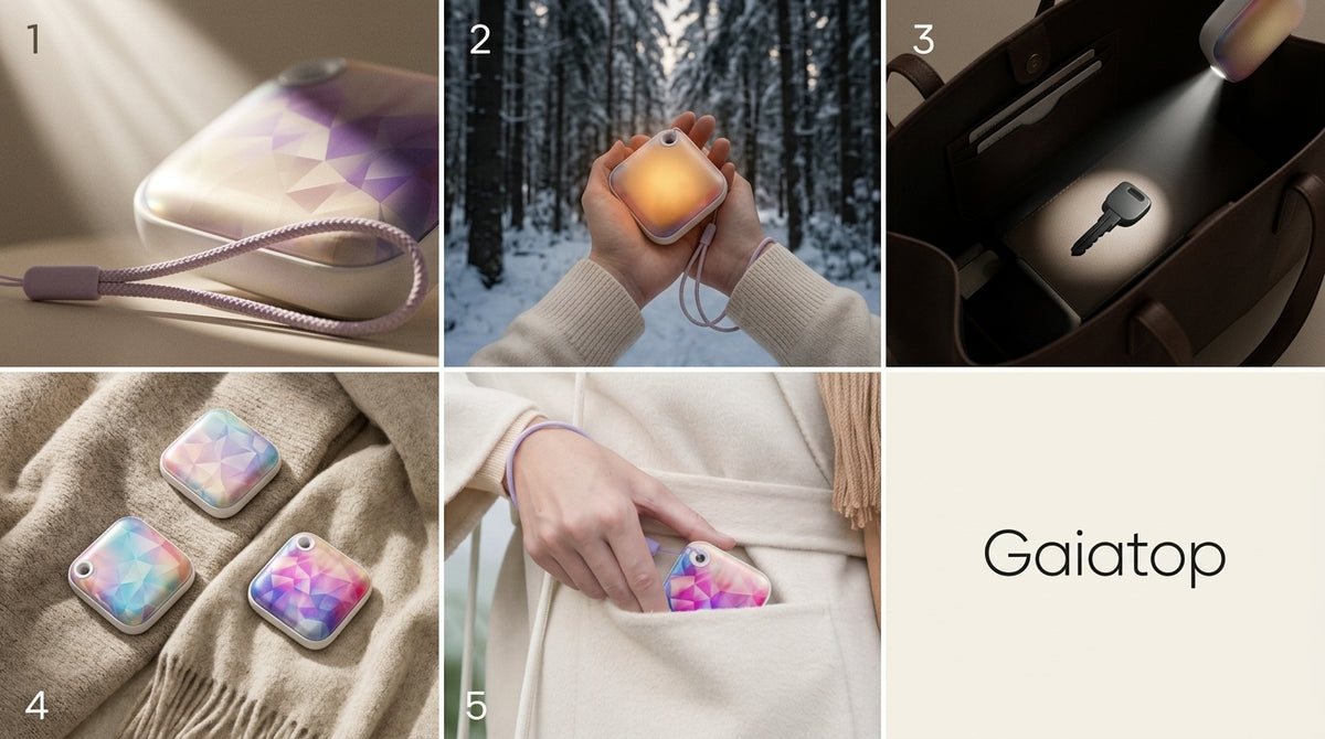 Gaiatop Pocket Hand Warmer, 4000mAh, LED