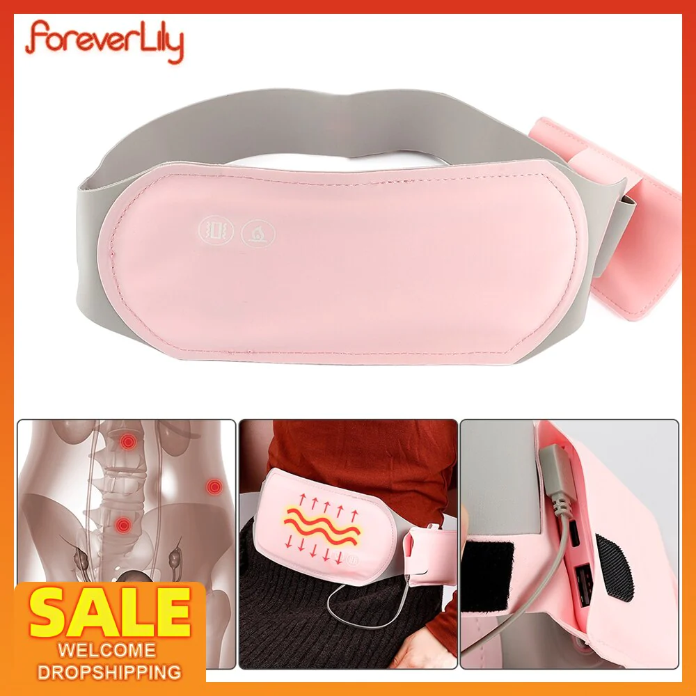 Washable Foreverlily Heated Waist Belt, USB, 3 Heat Levels