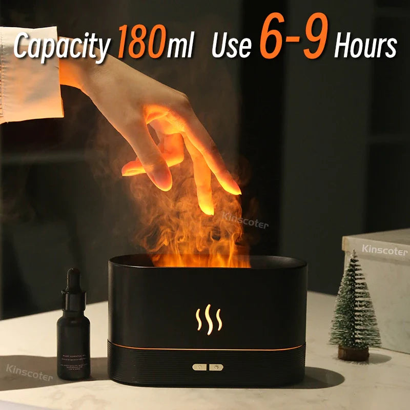 Kinscoter Ultrasonic Aroma Diffuser and Humidifier