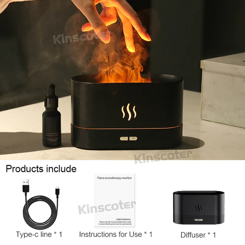 Kinscoter Ultrasonic Aroma Diffuser and Humidifier