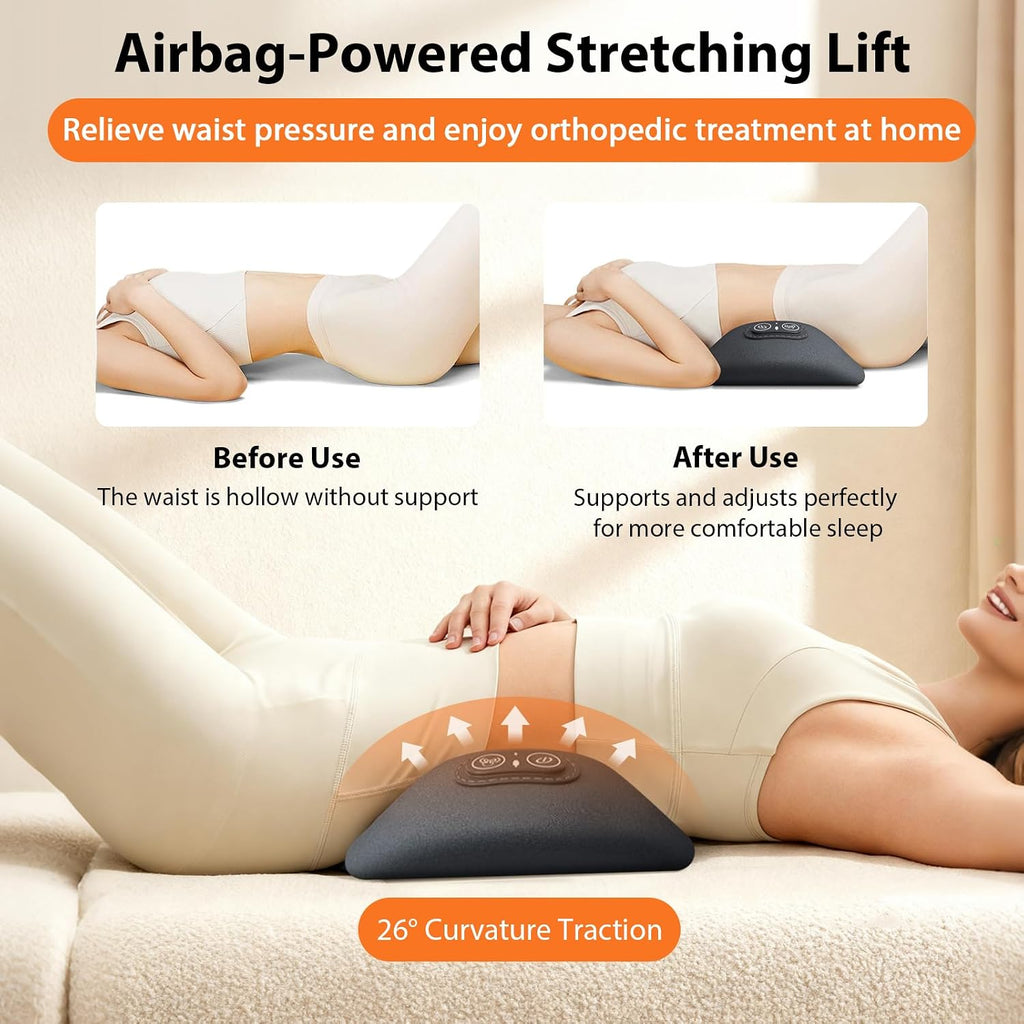3 in 1 Rücken Massage Gerät Back Massage Electric Lendenwirbel-Massagegerät