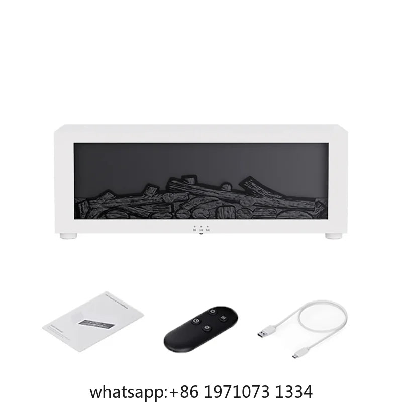 Air Humidifier Essential Oils Humidifiers Home Aroma Humidifier Flame Automatic Fragrance Diffuser with LED Light Remote Control