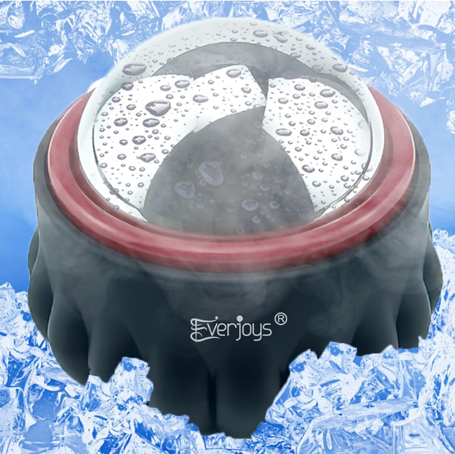 Massage Ice Roller Ball, Cold & Heat Therapy Relief Massager, Deep Tissue Massage Pain Relief, Massager Tool for Back/Neck/Body/Face/Foot Pain, Muscles Recovery