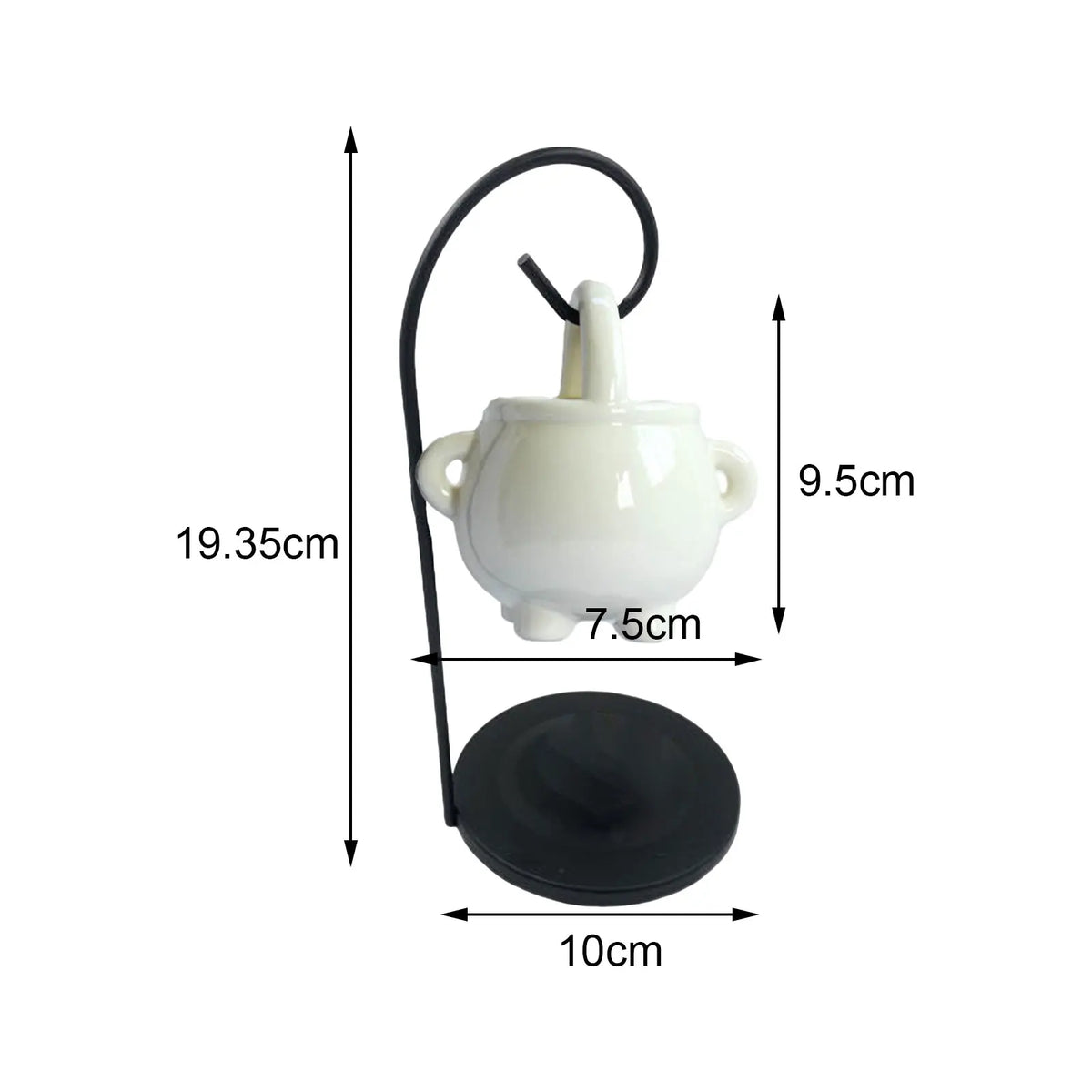 Ceramic Essential Oil and Wax Melt Warmer – Tealight Holder and Diffuser