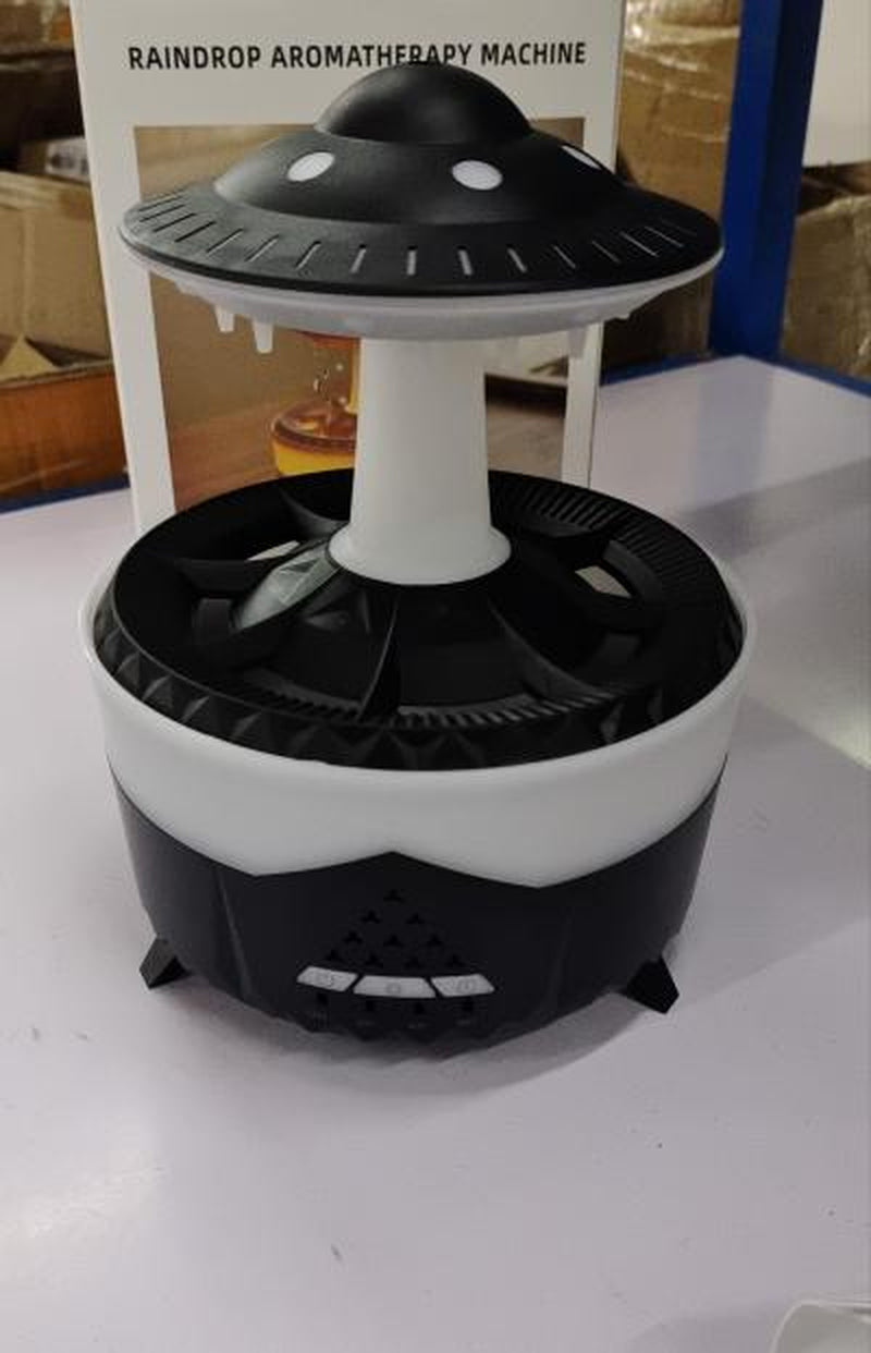  UFO Raindrop Humidifier Water Drop Air Humidifier USB Aromatherapy Essential Oils Aroma Air Diffuser Household Mist Maker Home Decor