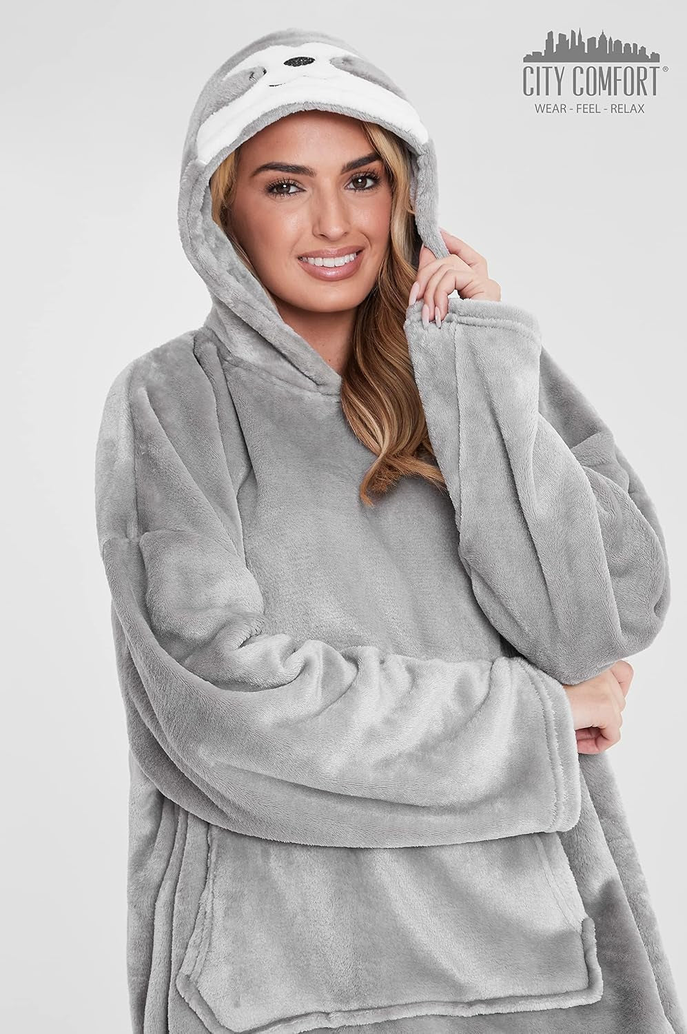 Übergröße Kapuzenpullover Decke Mit Ärmeln Blanket Hoodie Decke Oversized