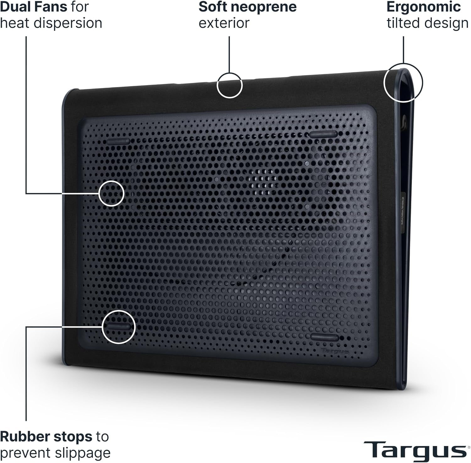 Targus AWE55GL Laptop Kühler Cooling Pad/Lap Chill Mat 15-17"