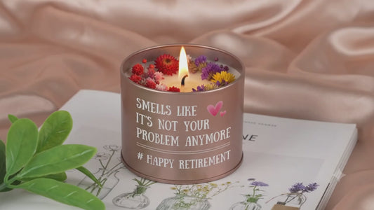 Lavender Soy Candle, 50-Hour Burn